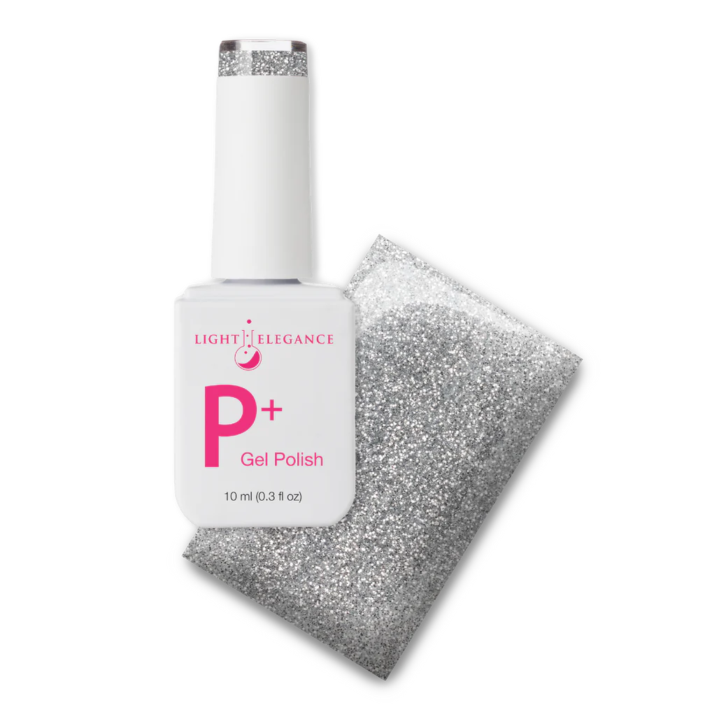 P+ Sterling Glitter Gel Polish 10 ml