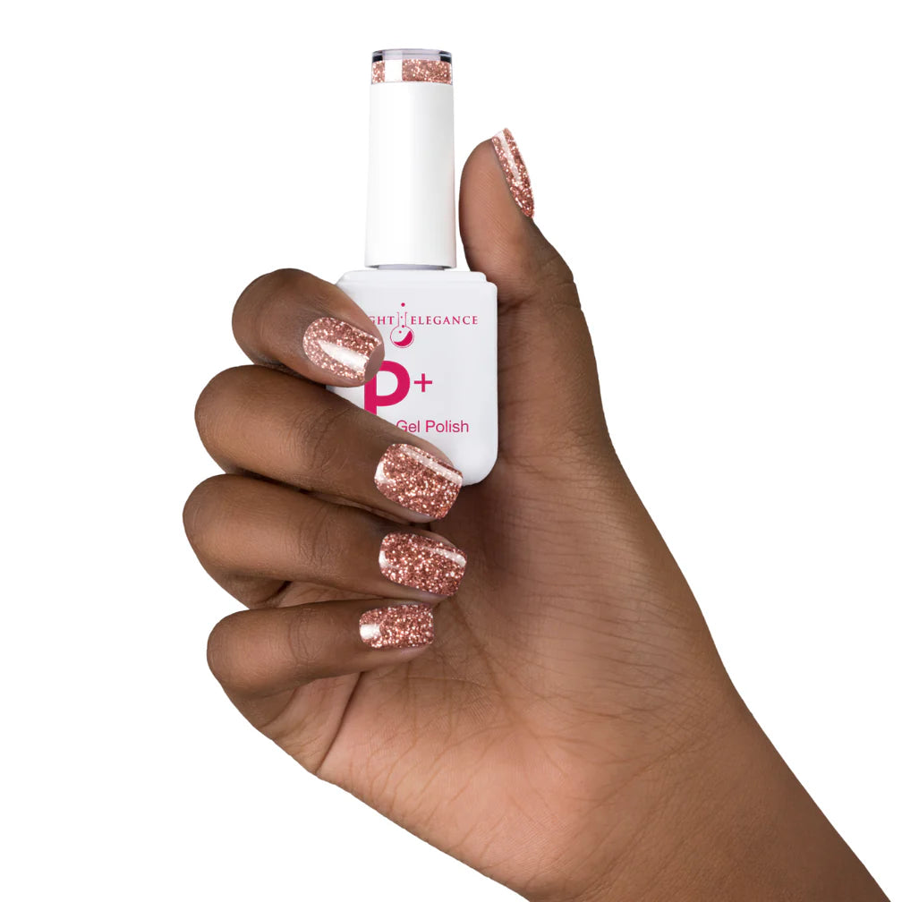 P+ Champagne Problems Glitter Gel Polish 10 ml