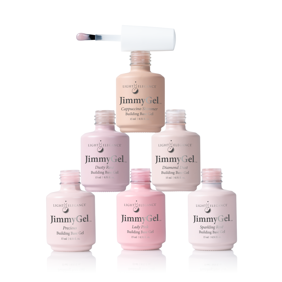 Dusty Rose Jimmy Gel Soak-off Building Base