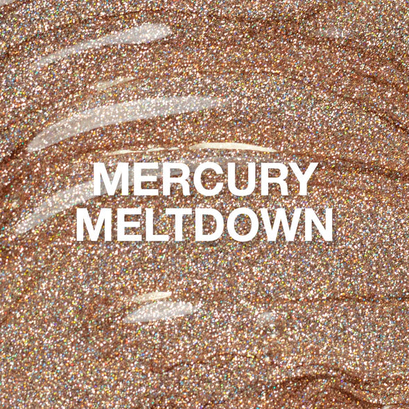 P+ Mercury Meltdown Glitter Gel Polish 10ml